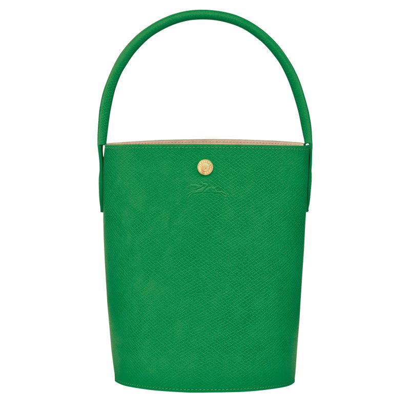 Longchamp Épure S Women Bucket Bag Green | Australia-728KZHPNQ
