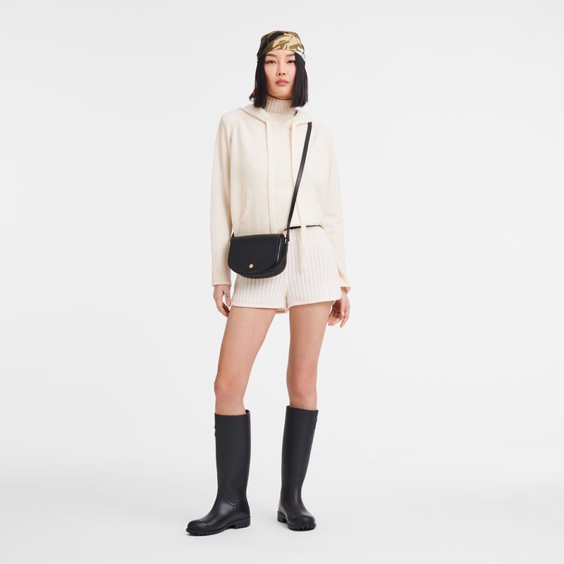 Longchamp Épure S Women Crossbody Bag Black | Australia-534AGXFYU