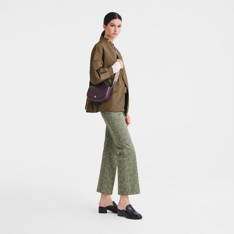 Longchamp Épure S Women Crossbody Bag Dark Purple | Australia-031ILXOHZ