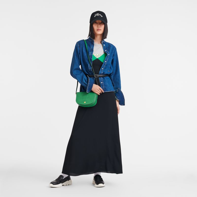 Longchamp Épure S Women Crossbody Bag Green | Australia-680ZMHETU