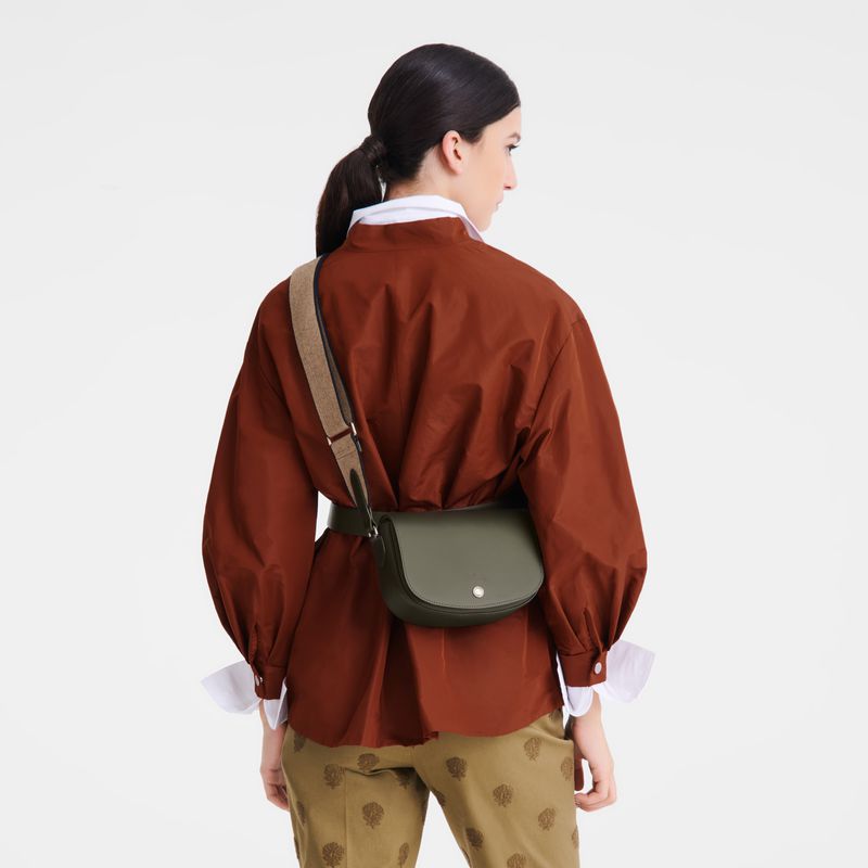 Longchamp Épure S Women Crossbody Bag Khaki | Australia-720LGXOKE