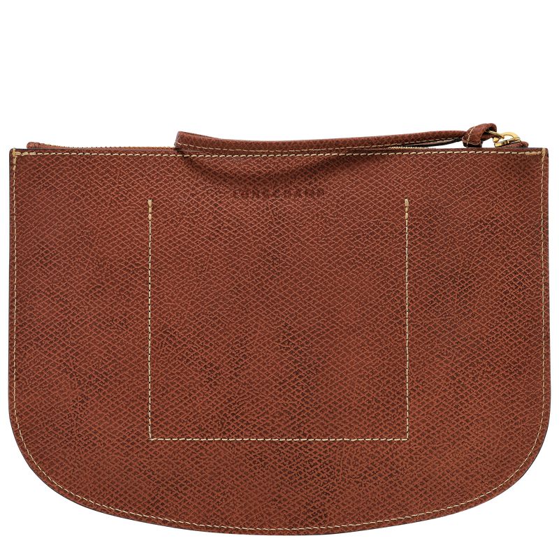 Longchamp Épure Women Pouch Brown | Australia-281CIHPJL