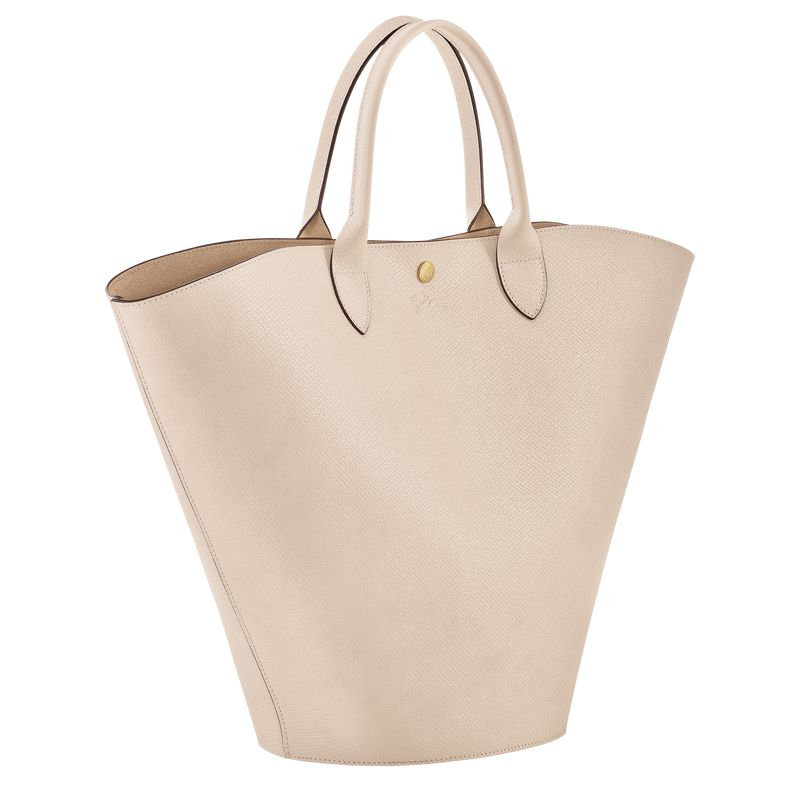 Longchamp Épure Xl Women Tote Bag Beige | Australia-359MEWSFB