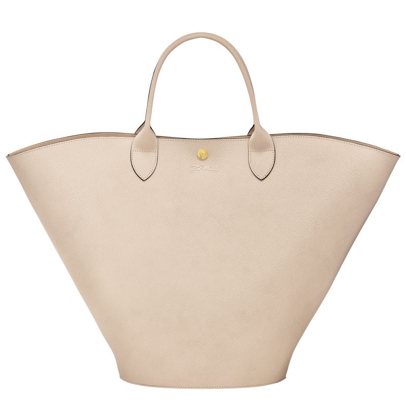 Longchamp Épure Xl Women Tote Bag Beige | Australia-359MEWSFB