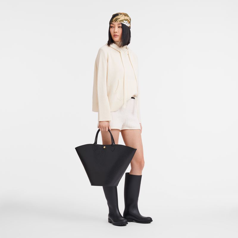 Longchamp Épure Xl Women Tote Bag Black | Australia-690CXOIQR