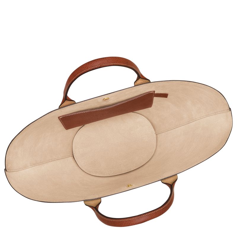 Longchamp Épure Xl Women Tote Bag Brown | Australia-128LTVHBR