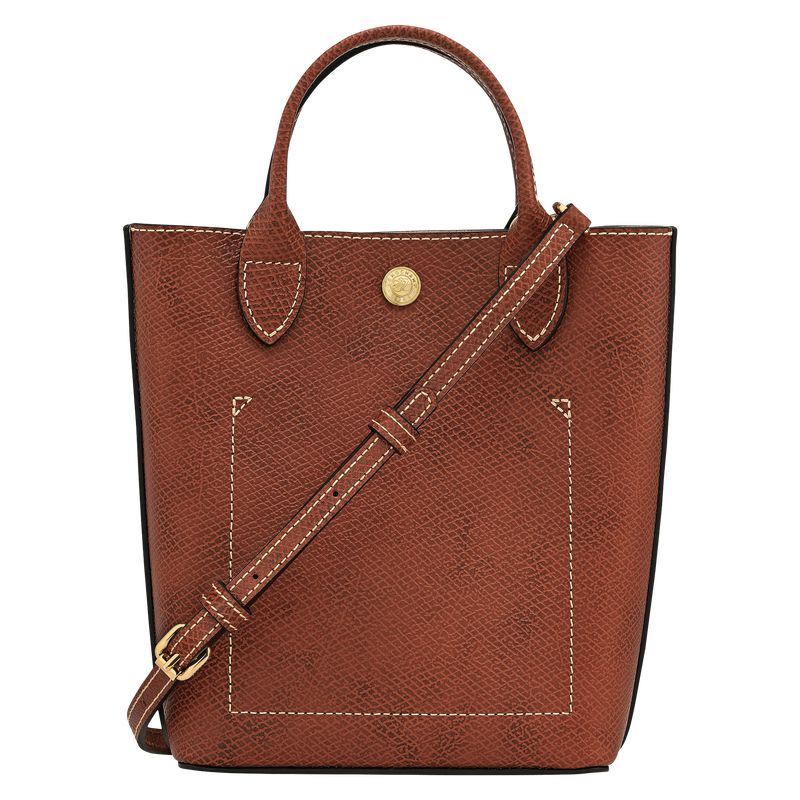 Longchamp Épure Xs Women Tote Bag Brown | Australia-420ZMJOUQ