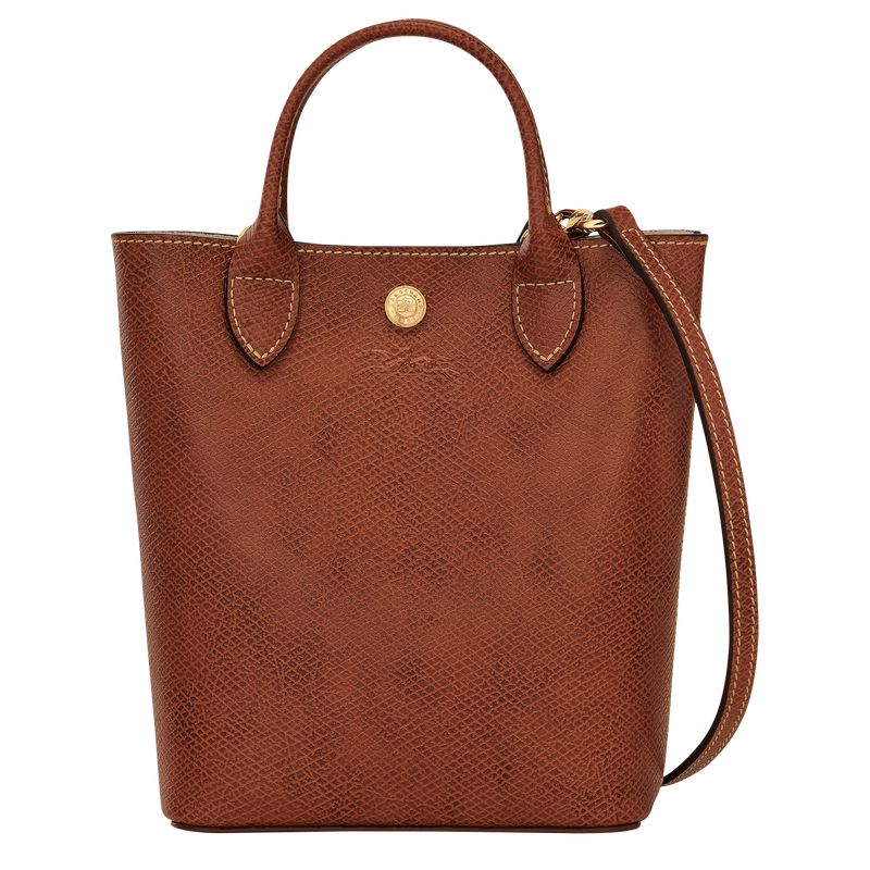 Longchamp Épure Xs Women Tote Bag Brown | Australia-420ZMJOUQ
