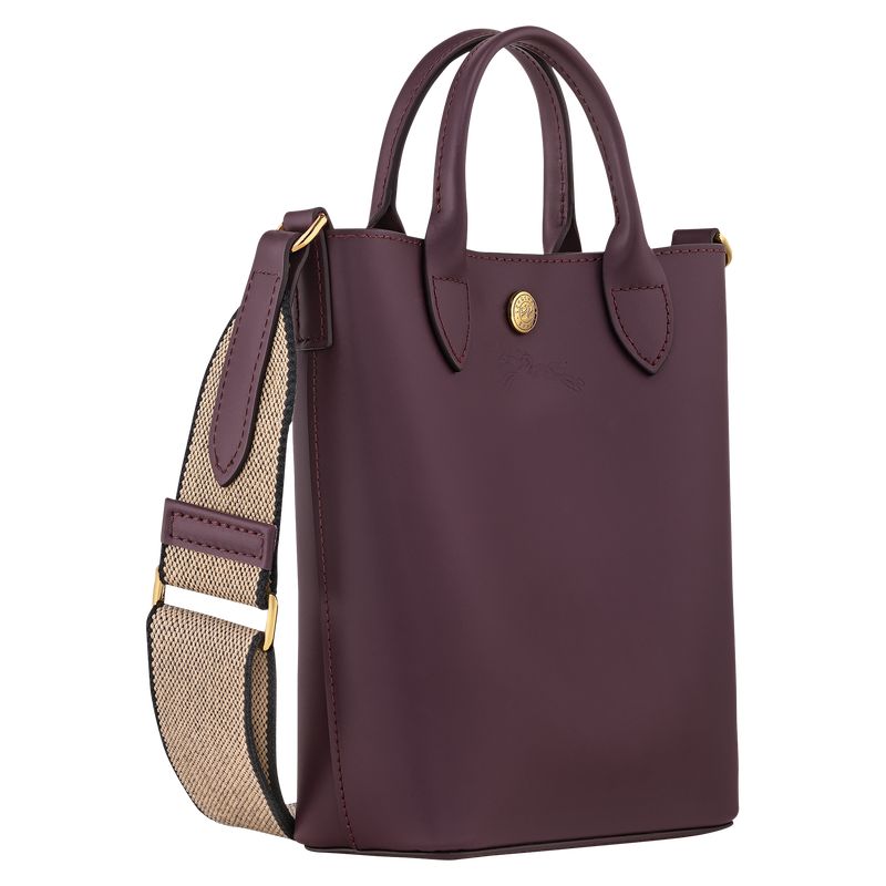 Longchamp Épure Xs Women Tote Bag Dark Purple | Australia-897BKCWJS