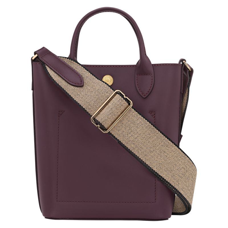 Longchamp Épure Xs Women Tote Bag Dark Purple | Australia-897BKCWJS