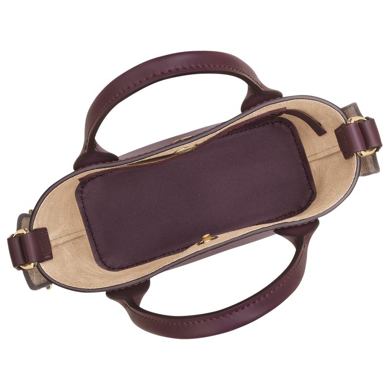 Longchamp Épure Xs Women Tote Bag Dark Purple | Australia-897BKCWJS
