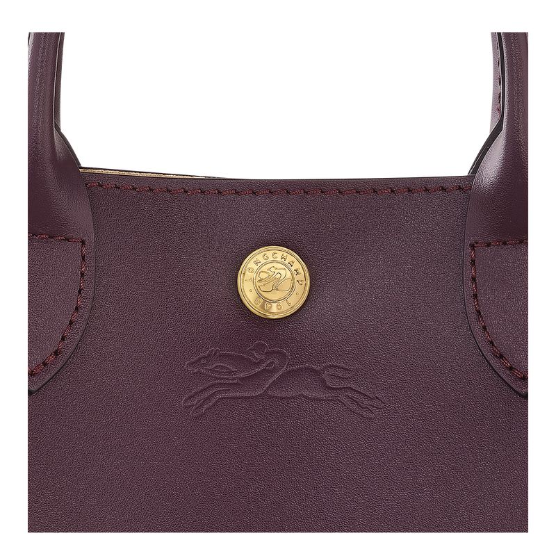 Longchamp Épure Xs Women Tote Bag Dark Purple | Australia-897BKCWJS